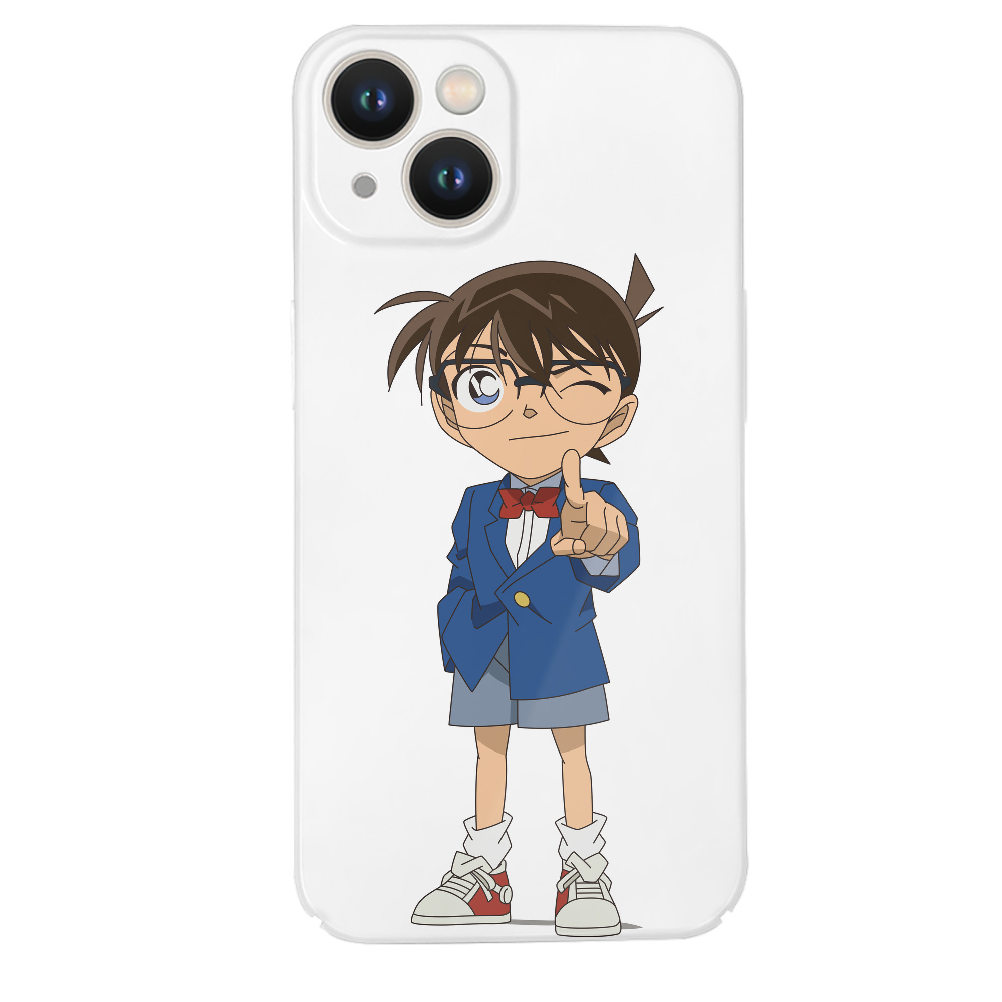 （画像用） 名探偵コナン 江戸川 コナン Detective Conan Conan Edogawa 【iPhone 14シリーズ対応】ハードケース